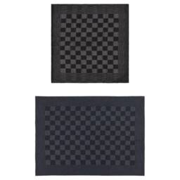 Berkfield Home Soft 10 Piece Towel Set Black & Grey Cotton - thumbnail 3