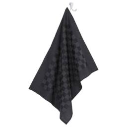Berkfield Home Soft 10 Piece Towel Set Black & Grey Cotton - thumbnail 8