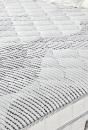 Somnior Pocket Spring Memory Foam Mattress 6FT Super King, Medium Firm in White - Size: Super King - thumbnail 5