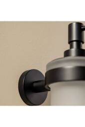 Cosmic Soap Dispenser, 200ml, Matt Black, Anti-corrosion, Start Collection in Black - thumbnail 3