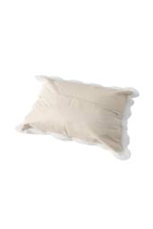 Living and Home Plush Throw Pillow Cover Pillowcase in White - thumbnail 7