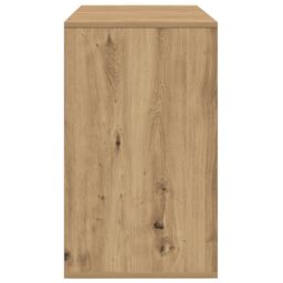 Berkfield Home Sideboard Artisan oak Solid Oak wood Artisan Oak Sideboard in Brown - thumbnail 5