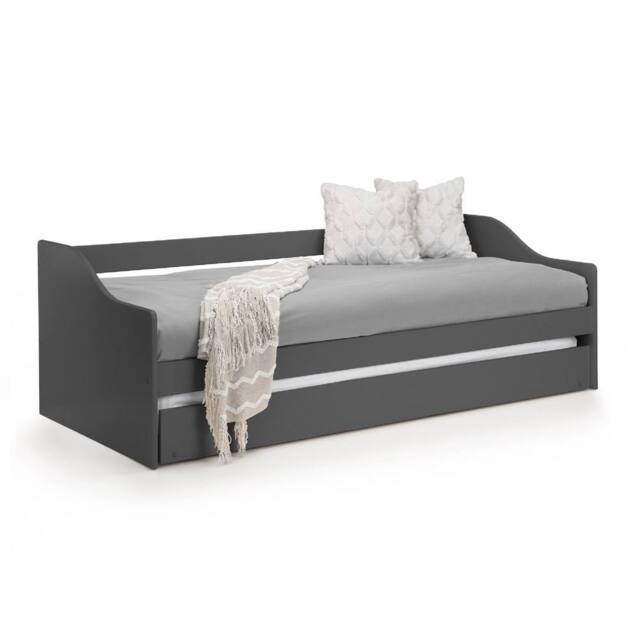 Cheshire Redwood Daybed - Anthracite - Single (90cm) in Black - image 1