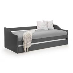 Cheshire Redwood Daybed - Anthracite - Single (90cm) in Black - thumbnail 1