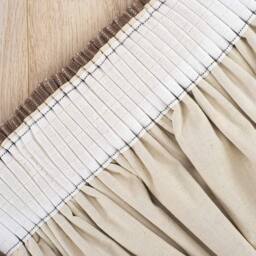 Luxury Living Montreal Taped Top Curtains in Gold - Size: 167 cm width x 183 cm drop - thumbnail 7
