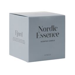 Vinga Nordic Fjord Scented Candle in Blue - Size: Large - thumbnail 3