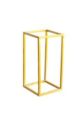 Garden Sanctuary Metal Column Flower Stand for Wedding Decoration in Gold - thumbnail 3