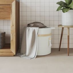 Berkfield Home Storage Basket White √ò38x36 cm Cotton - Size: 38x36 cm - thumbnail 3