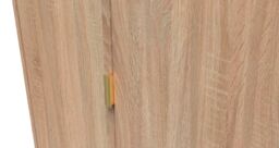 Ready Assembled 2 U Dallas 2 Door 2 Drawer Wardrobe (Ready Assembled) in Light Oak - thumbnail 4
