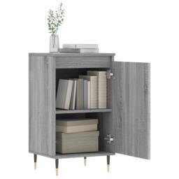 Berkfield Home Sideboard Grey Sonoma 40x35x70 cm Engineered Wood - Size: 40 x 35 x 70 cm - thumbnail 4