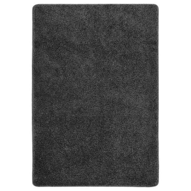 Berkfield Home Shaggy Rug Dark Grey 120x170 cm Anti Slip - Size: 100 cm diameter - image 1