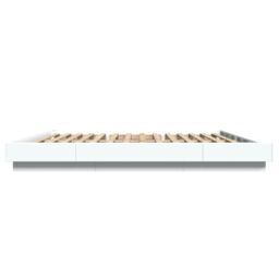 Berkfield Home Bed Frame without Mattress White 200x200 cm - thumbnail 5