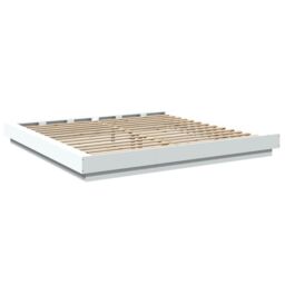 Berkfield Home Bed Frame without Mattress White 200x200 cm - thumbnail 6