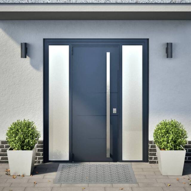Berkfield Home Garden Planters 40x40x40 cm 2 pcs Stainless Steel in Silver - Size: 40 x 40 x 40 cm - image 1