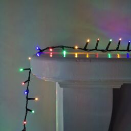 Samuel Alexander 50m 2000 LED TreeBrights Christmas String Lights with Timer in Multi-Coloured - thumbnail 2