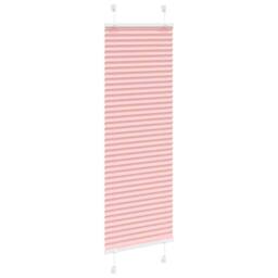 Berkfield Home Pleated Blind Pink 45x100 cm Fabric Width 44.4 cm Polyester