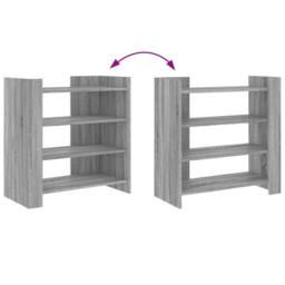 Berkfield Home Sideboard Grey Sonoma 73.5x35x75 cm Engineered Wood - thumbnail 7
