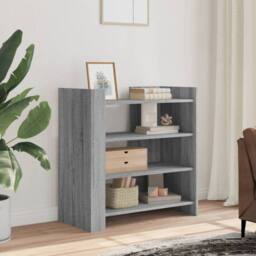 Berkfield Home Sideboard Grey Sonoma 73.5x35x75 cm Engineered Wood - thumbnail 2