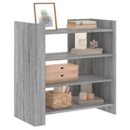 Berkfield Home Sideboard Grey Sonoma 73.5x35x75 cm Engineered Wood - thumbnail 1