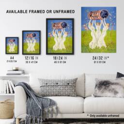 Artery8 Pink Pills Pale People Advert Vintage Framed Wall Art Print Cappiello - Size: A4 - thumbnail 3
