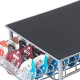 Havendro Coffee Drawer Dispenser Stand Storage 60 Pod Rack Holder in Grey - thumbnail 3