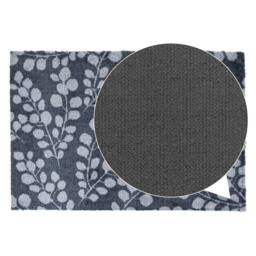 JVL Mega Doormat - 50x75cm, Branches in Blue - Size: 75 cm x 150 cm - thumbnail 5