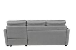 DS Living The Savona 3 Seater Storage Sofa in Silver - thumbnail 4