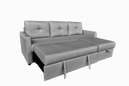 DS Living The Savona 3 Seater Storage Sofa in Silver - thumbnail 7