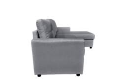 DS Living The Savona 3 Seater Storage Sofa in Silver - thumbnail 3
