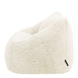 icon Kids Teddy Bean Bag Armchair Kids Bean Bags Set of 2 in Beige - thumbnail 5