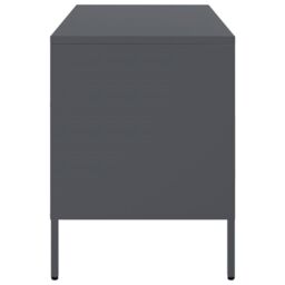 Berkfield Home TV Cabinets 2 pcs Anthracite 68x39x50.5 cm Steel - thumbnail 8
