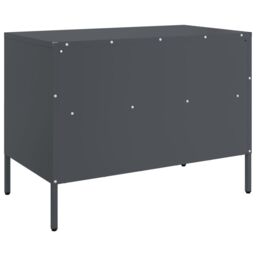 Berkfield Home TV Cabinets 2 pcs Anthracite 68x39x50.5 cm Steel - thumbnail 9