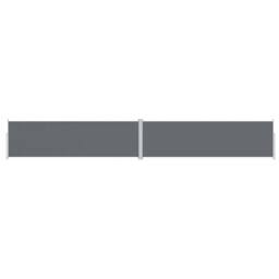 Berkfield Home Retractable Side Awning Anthracite 180x1200 cm in Dark Grey - thumbnail 2