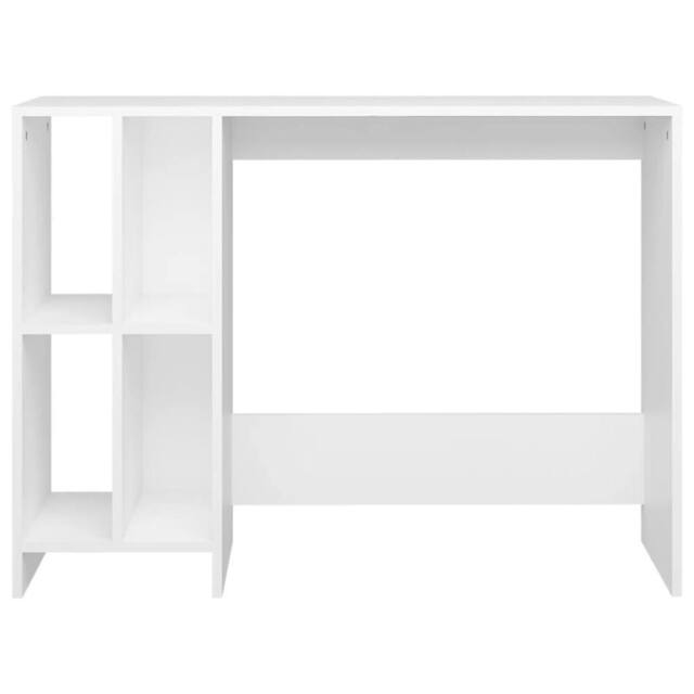 Berkfield Home Notebook Desk White 102.5x35x75 cm Engineered Wood - image 1