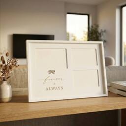 Garden Greatness Forever & Always Collage Photo Frame in Brown - Size: 1 Pack - thumbnail 1