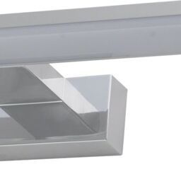 First Choice Lighting Set of 2 Verve - Bathroom LED Over Mirror Lights in Silver - thumbnail 3