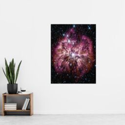 "Artery8 Wall Art Print NASA James Webb Space Telescope Rarely Seen Prelude to Supernova Wolf-Rayet Star Bedroom Decor Poster - Size: W18"" x H24""" - thumbnail 4