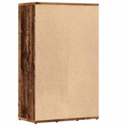 Berkfield Home Book Cabinet Old Wood 50x25x80 cm Engineered Wood in Brown - Size: 50 x 25 x 80 cm - thumbnail 7