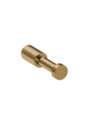 Cosmic Towel hook Robe hook Coat hook Brushed Gold 55 cm Logic Collection in Metallic Gold