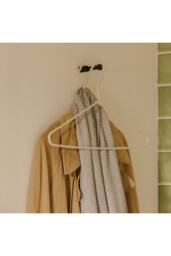 Cosmic Towel hook Robe hook Coat hook Brushed Gold 55 cm Logic Collection in Metallic Gold - thumbnail 5