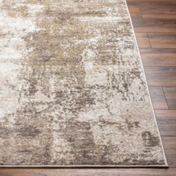 Livabliss San Francisco-Abstract Blue Grey Yellow Brown Modern Marble Living Rug in Light Brown - Size: 160 cm x 215 cm - thumbnail 5