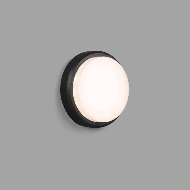 Netlighting Tom Outdoor LED Dark Grey Wall Ceiling Lamp 7W 3000K IP65 - image 1