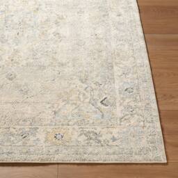 Livabliss Avellino-Vintage Grey Beige Blue Traditional Boho High Pile Living Rug - Size: 200 cm x 280 cm - thumbnail 5