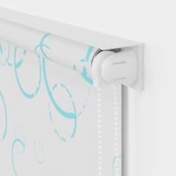 Berkfield Home Shower Roller Blind 120x240 cm Bubble in White - thumbnail 7