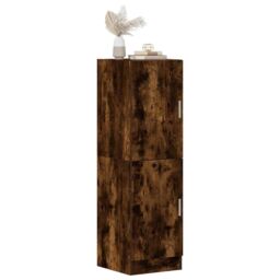 Berkfield Home Kitchen Cabinet Smoked Oak 38x41.5x131.5 cm Engineered Wood in Brown