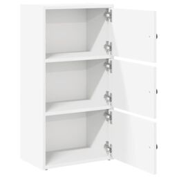 Berkfield Home Bookcase White 40x24x77 cm Engineered Wood - Size: 40 x 24 x 77 cm - thumbnail 5