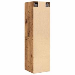 Berkfield Home TV Cabinet Old Wood 30.5x30x110 cm Engineered Wood in Brown - thumbnail 6