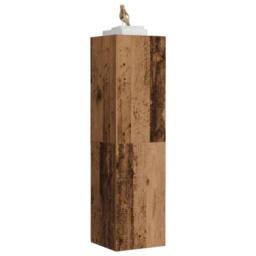 Berkfield Home TV Cabinet Old Wood 30.5x30x110 cm Engineered Wood in Brown - thumbnail 2