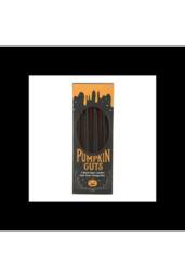 KDMD Set of 4 Pumpkin Guts Oozing Taper Candles for Halloween in Black - thumbnail 2