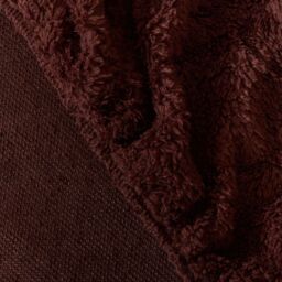 OHS Teddy Fleece Thermal Fitted Bed Sheet in Chocolate - Size: Single Fitted - thumbnail 4
